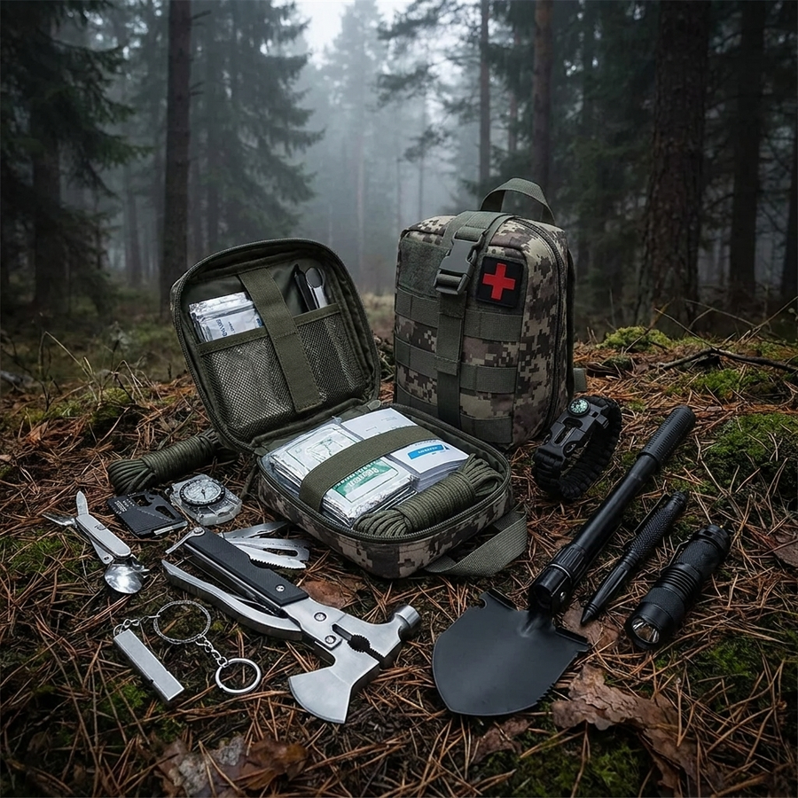 The Field Kit — 125-Piece Tactical Survival System