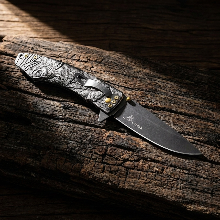 The Lone Wolf — EDC Folding Knife