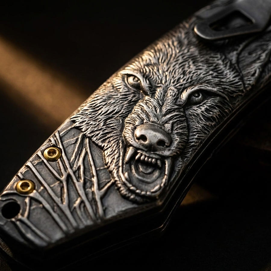 The Lone Wolf — EDC Folding Knife