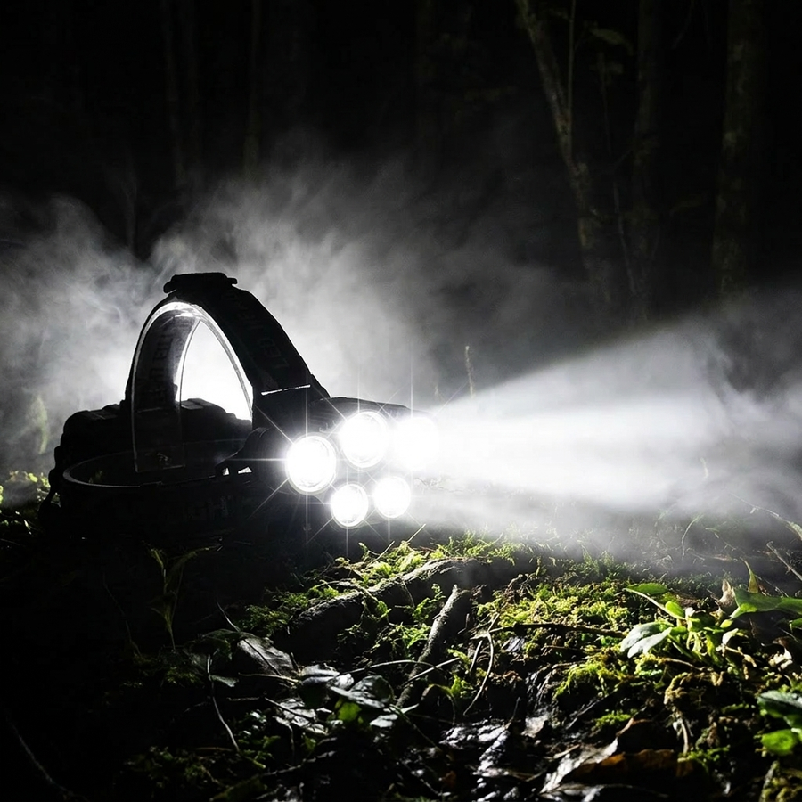 THE SCOUT — RECHARGEABLE LED HEADLAMP
