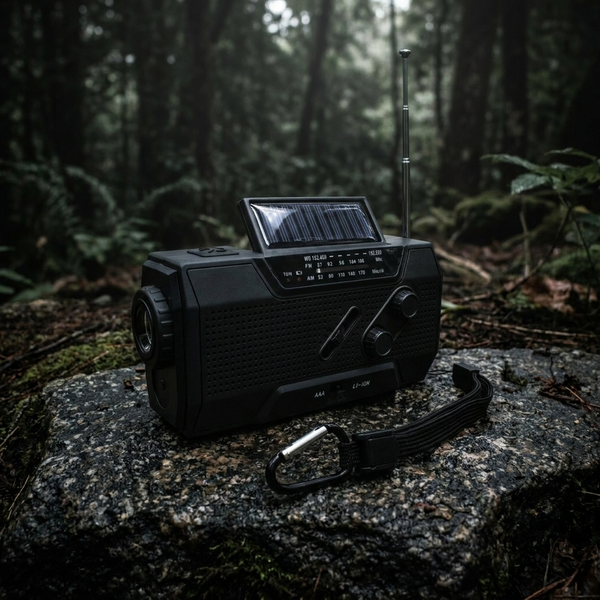 THE SIGNAL — Hand Crank Solar Emergency Radio